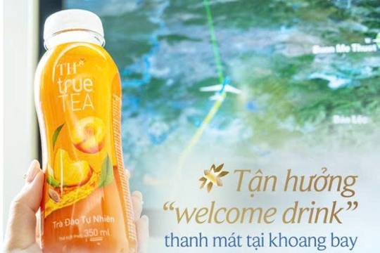 Trải nghiệm ẩm thực cao cấp, hoàn toàn từ thiên nhiên của TH true MILK trên chuyến bay Vietnam Airlines