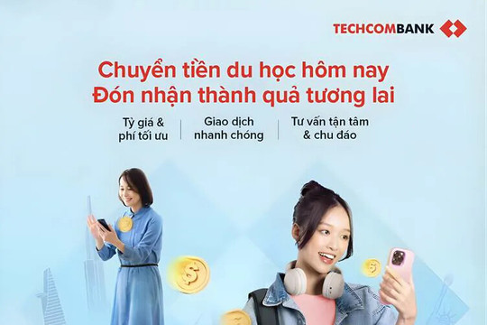 Cơ hội nhận học bổng, tư vấn du học toàn diện từ Techcombank