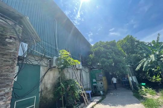Xã Chương Dương sẽ cưỡng chế nhà xưởng “khủng” 987m2 xây dựng vi phạm vào ngày 5/12