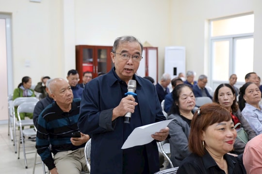 Phường Tương Mai: Rõ đầu mối phụ trách, theo dõi tiến độ giải quyết vấn đề cử tri kiến nghị