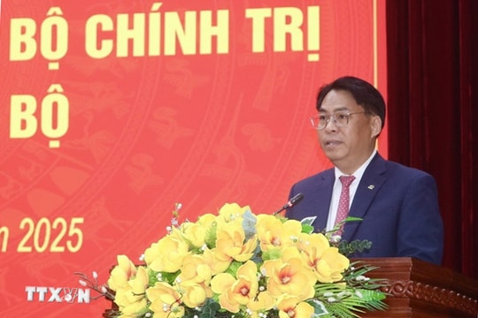 Đồng chí Phan Thăng An giữ chức Bí thư Tỉnh ủy Cao Bằng