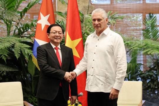 Tiếp tục củng cố quan hệ đoàn kết đặc biệt Việt Nam - Cuba