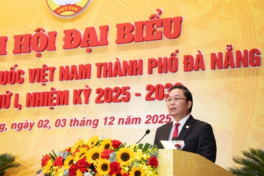 Đại hội đại biểu Mặt trận Tổ quốc Việt Nam TP Đà Nẵng lần thứ nhất, nhiệm kỳ 2025 - 2030 Ông Lê Trí Thanh đắc cử Chủ tịch Ủy ban MTTQ Việt Nam TP Đà Nẵng
