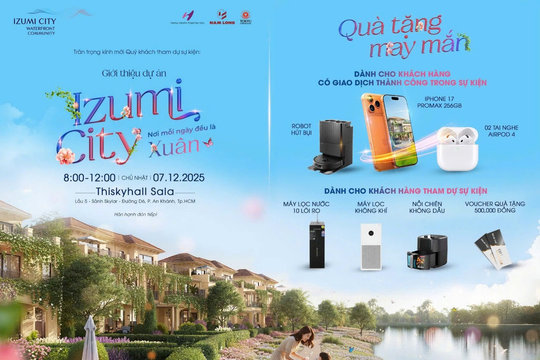 Nam Long Journey 2025: Lộ diện danh sách sản phẩm đầu tư hấp dẫn mùa cuối năm