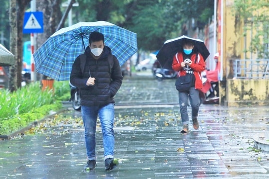 Bắc Bộ có mưa nhiều nơi