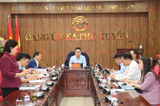 Xã Phú Xuyên triển khai công tác chuẩn bị bầu cử Quốc hội khóa XVI và HĐND các cấp