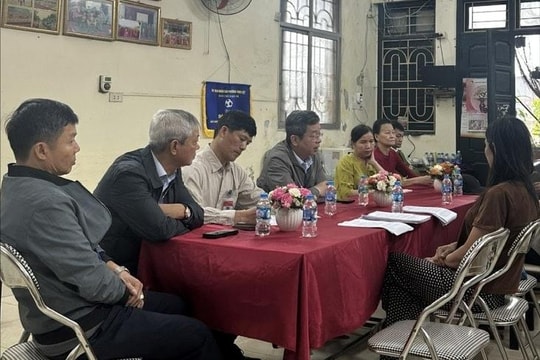 Phương Liệt kiên trì vận động các hộ bàn giao mặt bằng dự án đường Vành đai 2,5