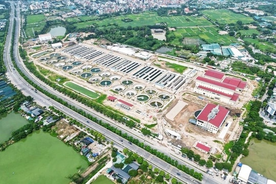 Phê duyệt dự án 70.000m³/ngày - đêm xử lý nước thải Tây sông Nhuệ