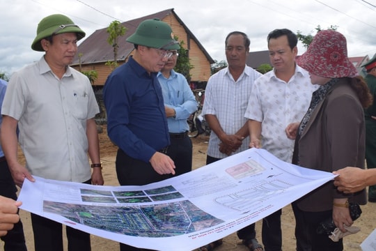 Gia Lai Khẩn cấp triển khai 8 khu tái định cư cho người dân vùng lũ
