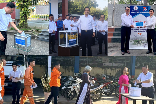 EVNHCMC ủng hộ 200 triệu đồng vào Quỹ “Chung một tấm lòng: Vì miền Trung thương yêu”