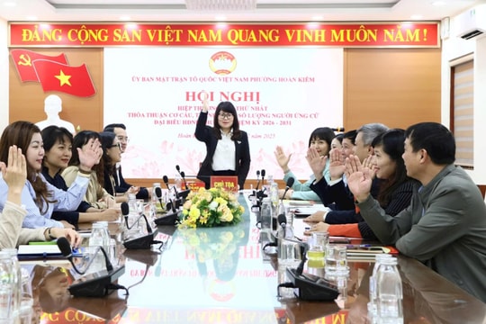 Hoàn Kiếm: Giới thiệu 56 người ứng cử đại biểu HĐND phường nhiệm kỳ 2026-2031