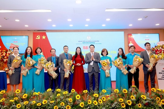 TRỰC TUYẾN: Đại hội Công đoàn Bệnh viện Đa khoa Xanh Pôn lần thứ XXV, nhiệm kỳ 2025 - 2030