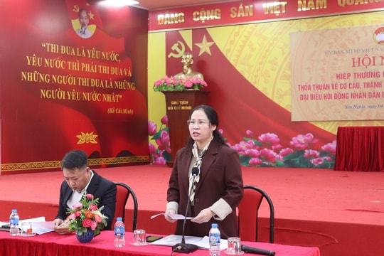 Phường Yên Nghĩa hiệp thương lần thứ nhất, thống nhất cơ cấu và số lượng người ứng cử HĐND nhiệm kỳ 2026 - 2031