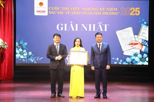 90.000 bài dự thi Những kỷ niệm sâu sắc về thầy cô và mái trường năm 2025