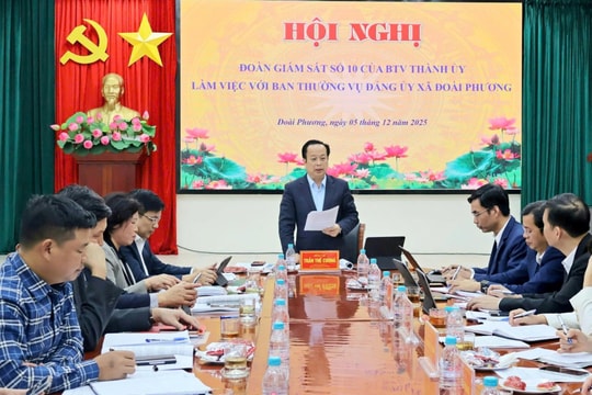 Đoài Phương tiếp tục đẩy nhanh tiến độ các dự án trên địa bàn