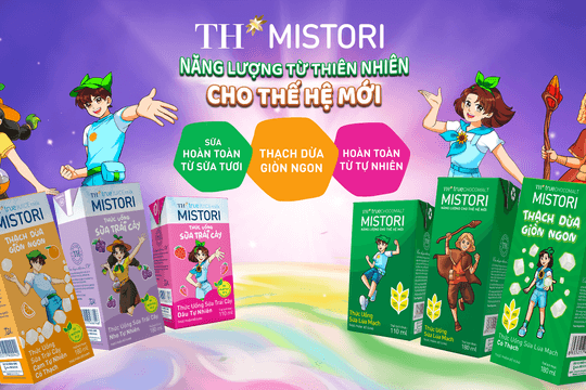 Bước vào vũ trụ TH MISTORI - trải nghiệm hương vị tươi ngon và năng lượng từ thiên nhiên