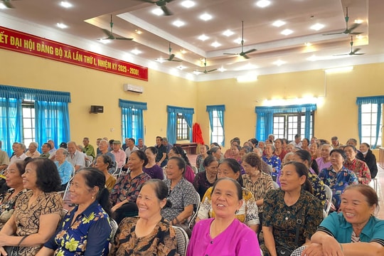 Lan tỏa mô hình chăm sóc, nâng cao sức khỏe người cao tuổi từ cơ sở
