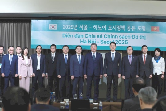 Hà Nội trao đổi kinh nghiệm với Seoul về quy hoạch sông Hồng, phát triển đô thị thông minh