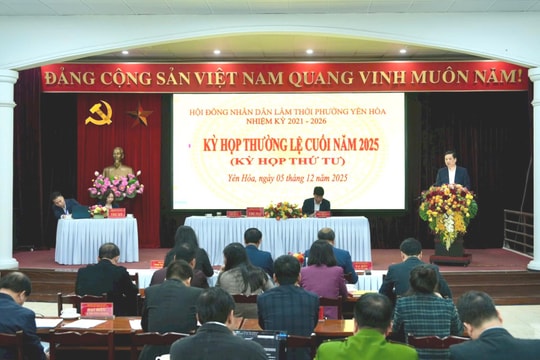 5 nhóm nhiệm vụ trọng tâm xây dựng phường Yên Hòa phát triển