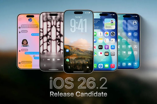 iOS 26.2 chuẩn bị ra mắt