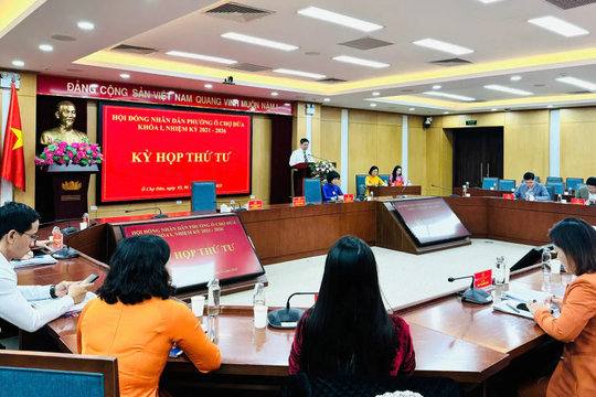 HĐND phường Ô Chợ Dừa quyết nghị nhiều giải pháp đột phá cho năm 2026