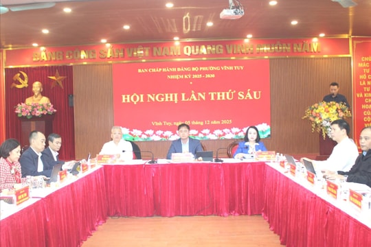 Phường Vĩnh Tuy hoàn thành 13/13 chỉ tiêu phát triển kinh tế - xã hội