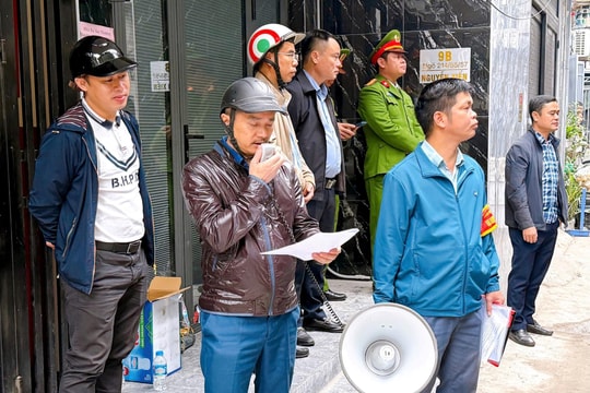 Phường Thanh Liệt xử lý các công trình vi phạm xây dựng trên đất nông nghiệp