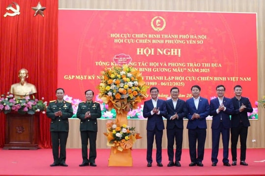 Hội Cựu chiến binh Yên Sở gương mẫu xây dựng phường giàu đẹp