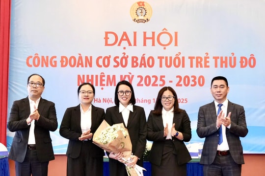 Đại hội Công đoàn Báo Tuổi trẻ Thủ đô lần thứ XVI: Vững niềm tin, bứt phá trong nhiệm kỳ mới