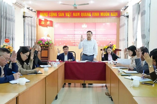 Sơn Tây: Hiệp thương giới thiệu người ứng cử đại biểu Hội đồng nhân dân phường khoá II