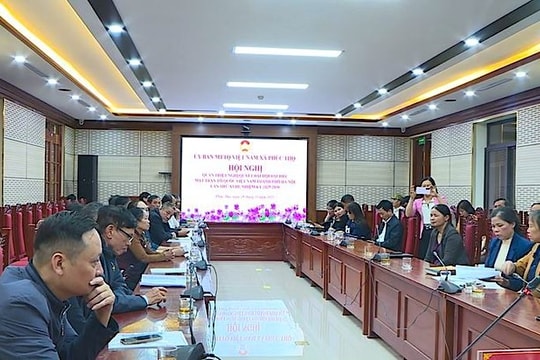Phúc Thọ: Quán triệt Nghị quyết Đại hội đại biểu MTTQ Việt Nam thành phố Hà Nội lần thứ XVIII