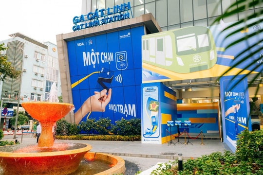 Ra mắt giải pháp thanh toán “chạm để di chuyển” đầu tiên tại Hà Nội trên tuyến Metro 2A