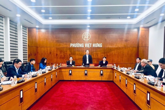 Phường Việt Hưng tổ chức thành công hội nghị hiệp thương thống nhất cơ cấu, nhân sự ứng cử