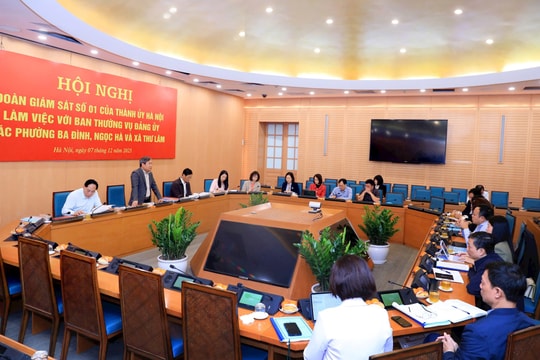 Phường Ba Đình tiếp tục bám sát tinh thần “chủ động - sáng tạo - không chờ đợi” trong quản lý, điều hành