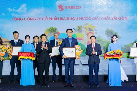 "Tỏa sáng" tại CSI 2025, SABECO xác lập chuẩn mực mới về phát triển bền vững