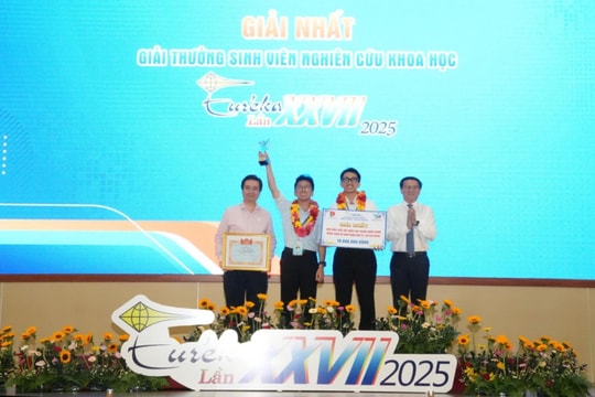 TP Hồ Chí Minh: 192 đề tài sinh viên nghiên cứu khoa học xuất sắc được vinh danh tại Giải thưởng Euréka