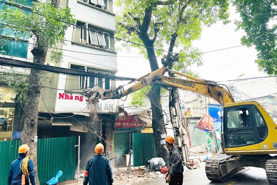 Phường Láng, Giảng Võ quyết tâm hoàn thành giải phóng mặt bằng đường Vành đai 1 trước ngày 15-12