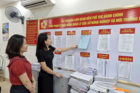 Hà Nội: Thực hiện trực tuyến toàn trình thủ tục cung cấp dữ liệu đất đai