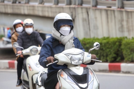 Bắc Bộ rét về đêm và sáng