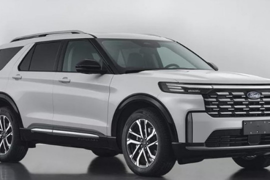Ford Explorer 2026 lộ diện với thiết kế hiện đại hơn