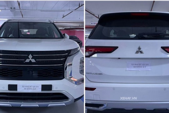 Bắt gặp Mitsubishi Outlander thế hệ mới tại Việt Nam