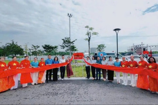 Phường Việt Hưng ra mắt 2 mô hình “Tuyến đường tuyên truyền về MTTQ Việt Nam và các tổ chức chính trị - xã hội”