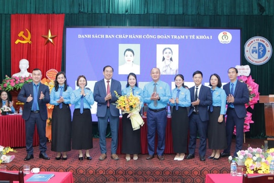 Công đoàn Trạm Y tế phường Sơn Tây quyết tâm đổi mới, chăm lo tốt hơn cho người lao động