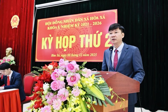 Xã Hòa Xá: Kinh tế tăng trưởng 9,81%, quyết nghị thích ứng mô hình chính quyền mới