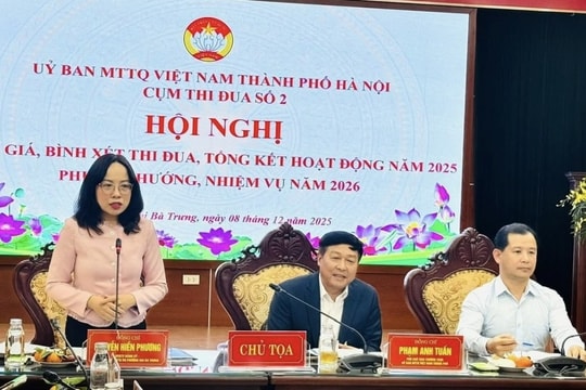Cụm thi đua số 2 tổng kết hoạt động năm 2025, đề ra phương hướng năm 2026