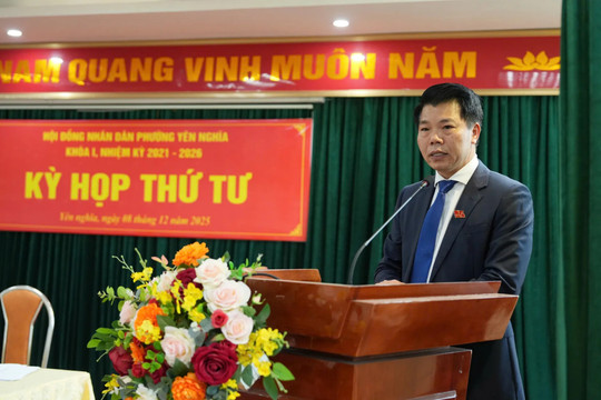 Phường Yên Nghĩa: Nâng hiệu lực giám sát, củng cố đồng thuận xã hội
