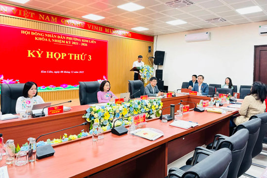 HĐND phường Kim Liên: giám sát đến cùng, hành động quyết liệt vì lợi ích Nhân dân