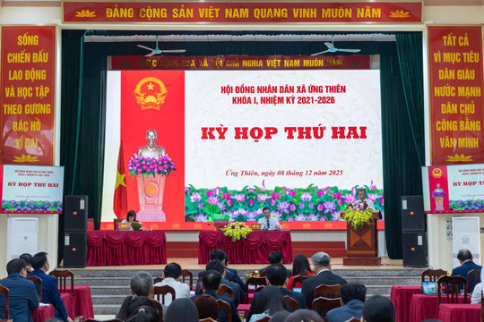 Xã Ứng Thiên: tổng giá trị sản xuất năm 2025 ước đạt 4.004 tỷ đồng