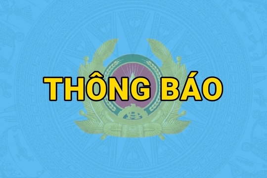 Thông báo thay đổi trụ sở của Cơ quan Cảnh sát điều tra Bộ Công an