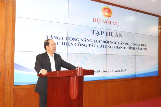 Tập huấn toàn quốc về công tác cải cách hành chính